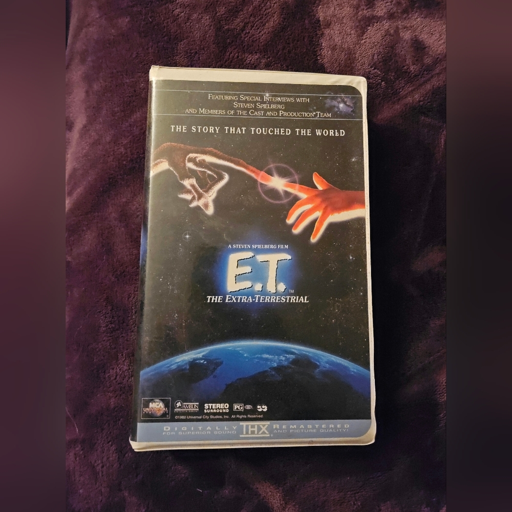 Vintage 1996 E. T. The Extraterrestrial VHS